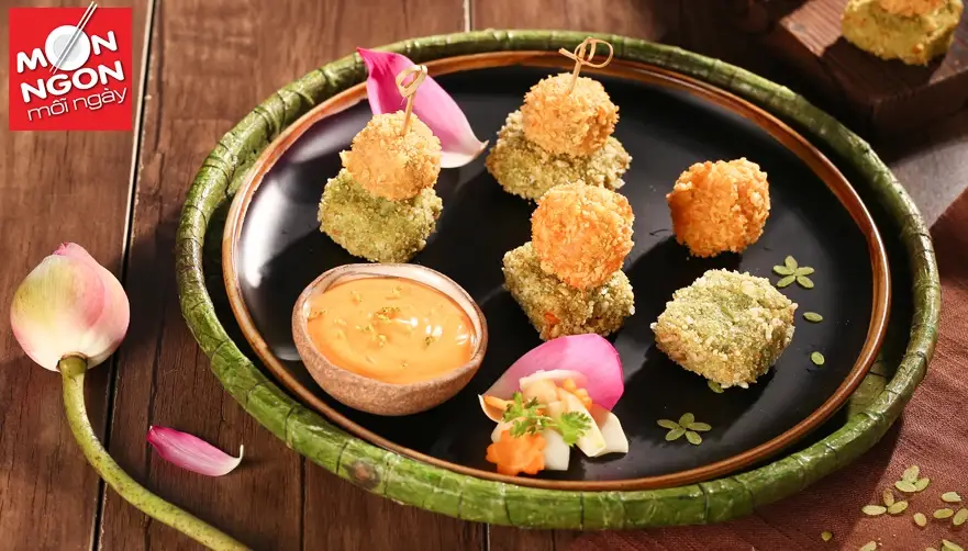 Chả cốm tạo h&igrave;nh