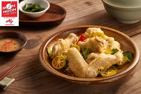 C&aacute;nh g&agrave; ng&acirc;m sả tắc