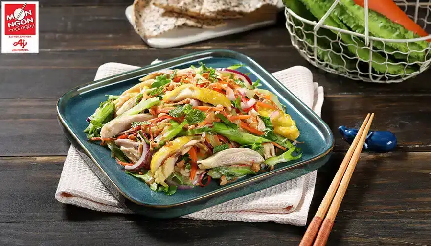 c&aacute;ch l&agrave;m m&oacute;n gỏi g&agrave; cần t&acirc;y