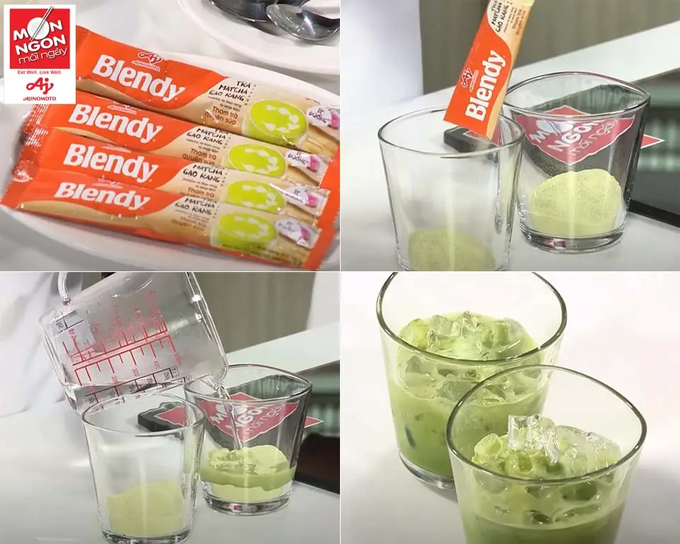 Cach lam MATCHA FLAN Buoc 1