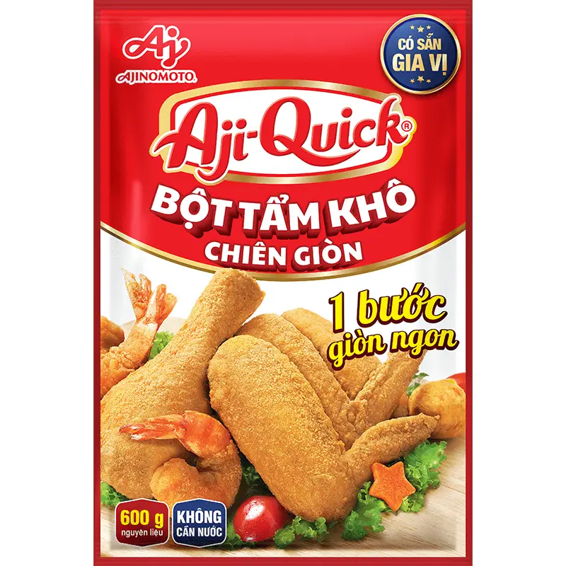 Aji-Quick&reg; Bột Tẩm Kh&ocirc; Chi&ecirc;n Gi&ograve;n