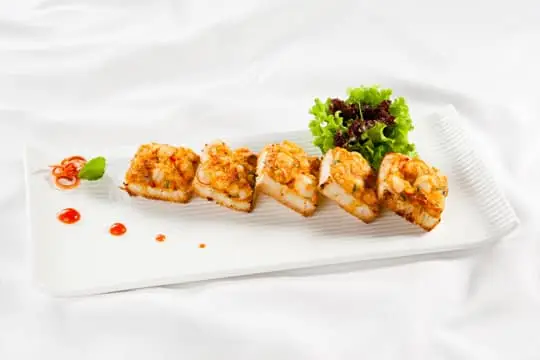 sandwich nuong tom 500