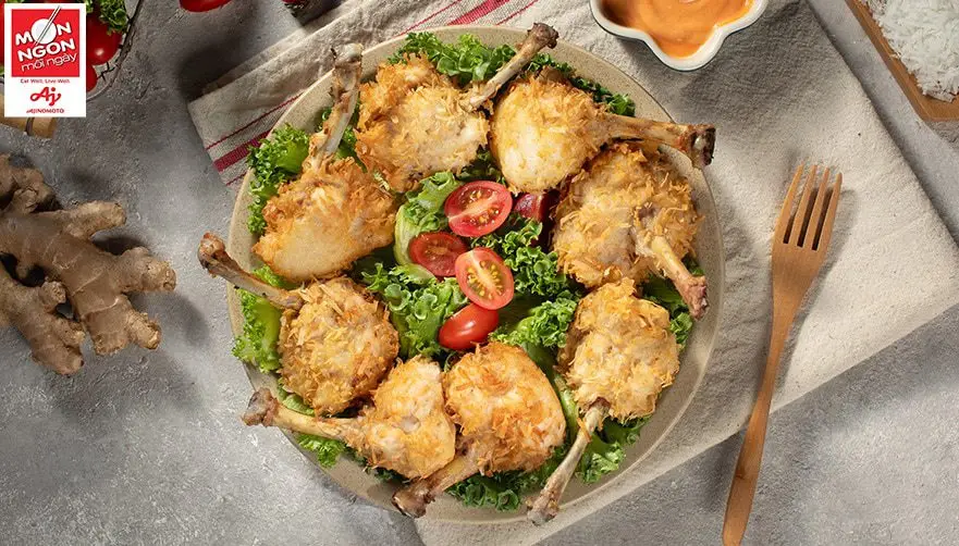 C&aacute;nh g&agrave; chi&ecirc;n dừa