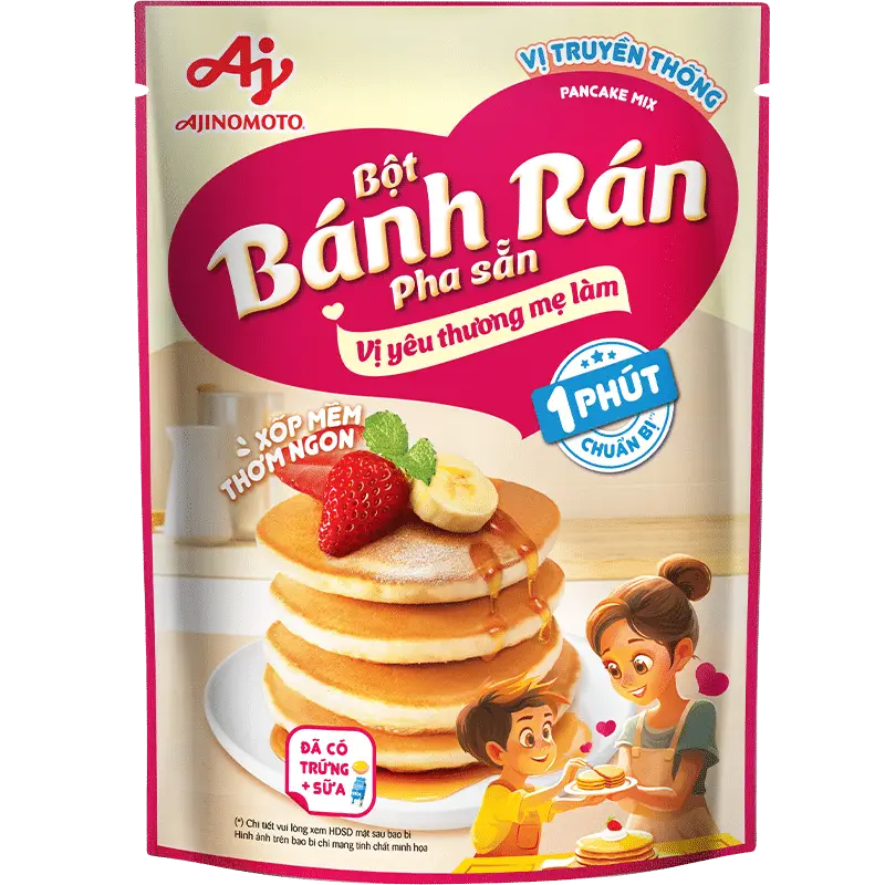 Bột bánh rán pha sẵn vị truyền thống