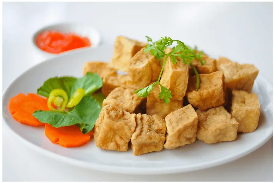 c&aacute;ch l&agrave;m đậu hũ chi&ecirc;n v&agrave;ng gi&ograve;n