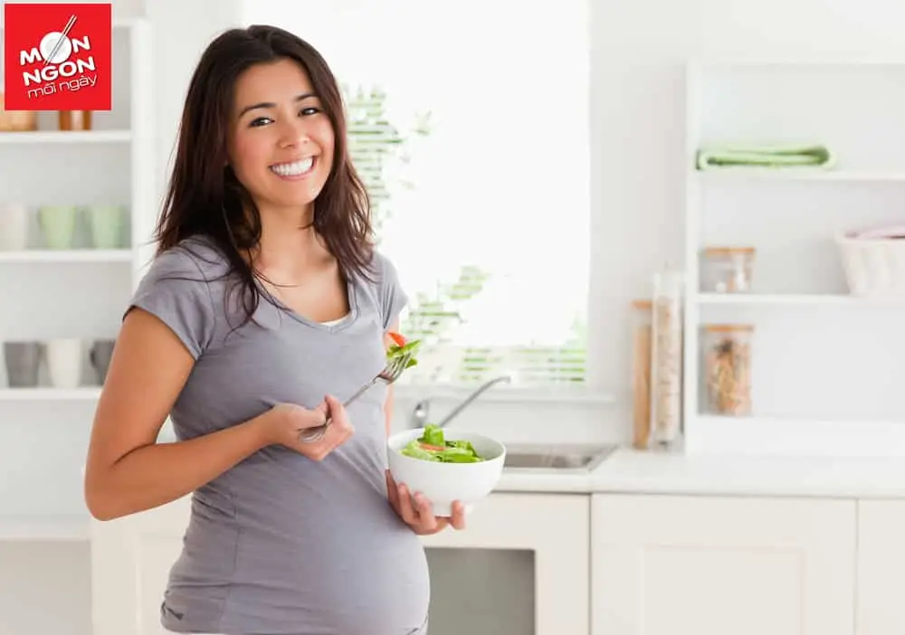 Mẹ bầu ăn gì để phòng tráng covid