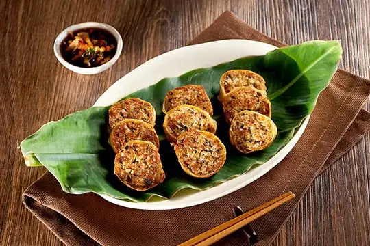B&aacute;nh chả củ sắn chay