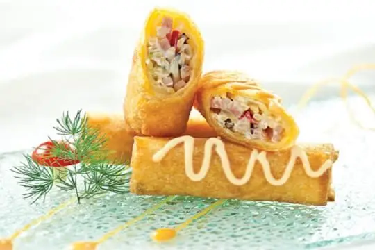 Chả gi&ograve; Spaghetti