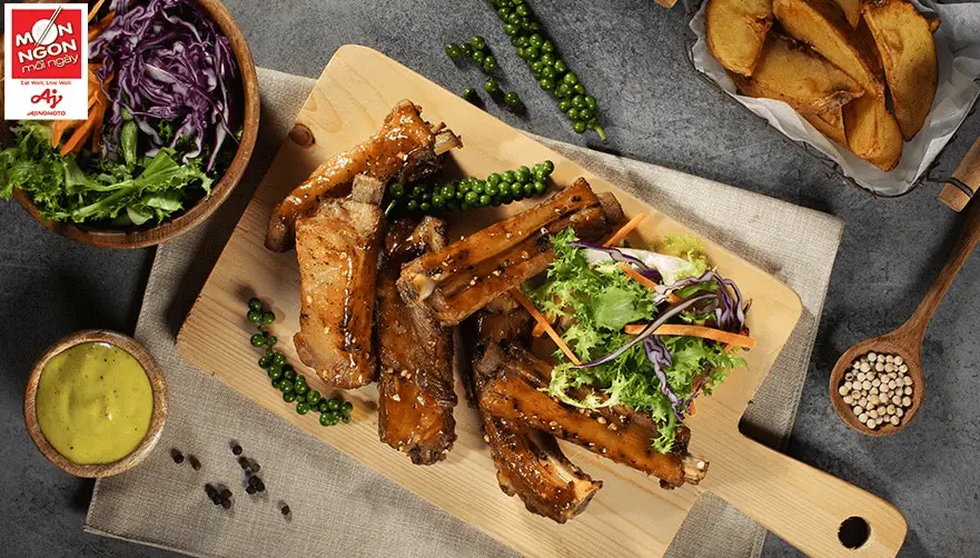 Cách chọn mua loại sườn để làm món sườn nướng tiêu ngon