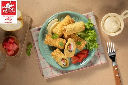 Sandwich tr&aacute;i c&acirc;y chi&ecirc;n gi&ograve;n