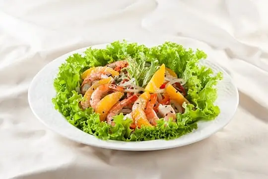 Salad cam t&ocirc;m s&uacute;