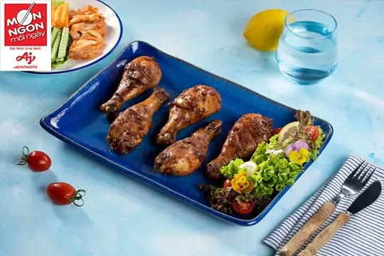 Đ&ugrave;i g&agrave; barbecue