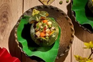 b&iacute; đỏ hấp hạt sen