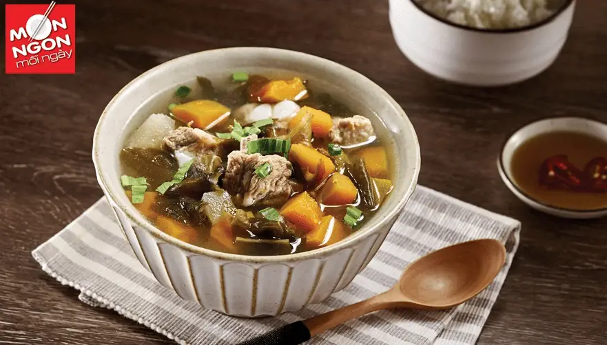 Biến tấu s&aacute;ng tạo với m&oacute;n canh b&iacute; đỏ theo c&ocirc;ng thức của M&oacute;n Ngon Mỗi Ng&agrave;y