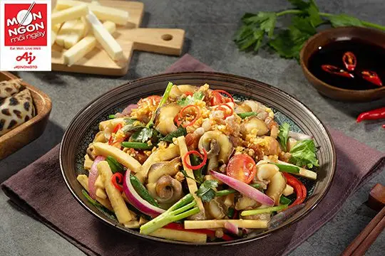 Ốc hương x&agrave;o củ hũ dừa