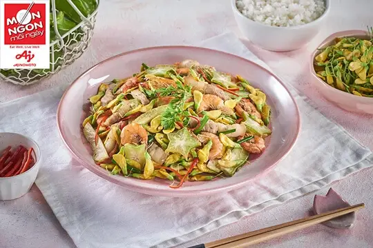 T&eacute;p ruộng x&agrave;o khế b&ocirc;ng đi&ecirc;n điển