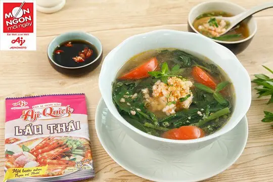 canh tom rau muong 500