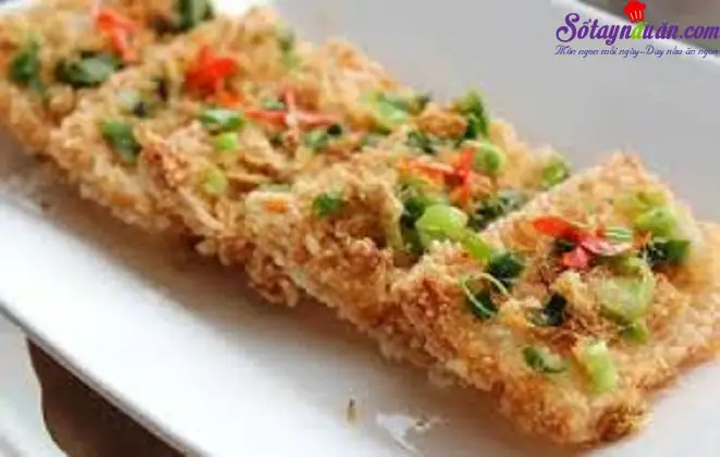 c&aacute;ch l&agrave;m cơm ch&aacute;y 6