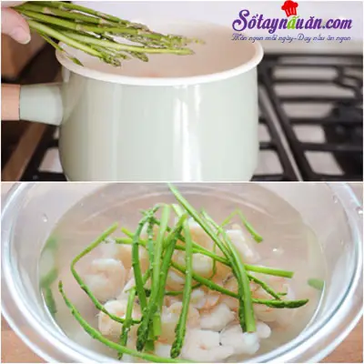 C&aacute;ch l&agrave;m gỏi cuốn chấm sốt bơ đậu phộng ngon m&ecirc; mẩn 5