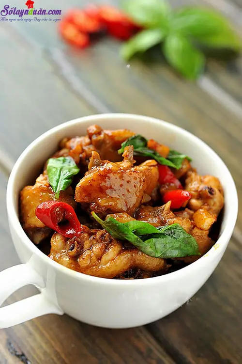 c&aacute;ch l&agrave;m g&agrave; x&agrave;o h&uacute;ng quế 6