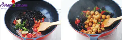 c&aacute;ch l&agrave;m trứng c&uacute;t x&agrave;o chua ngọt đưa cơm 3