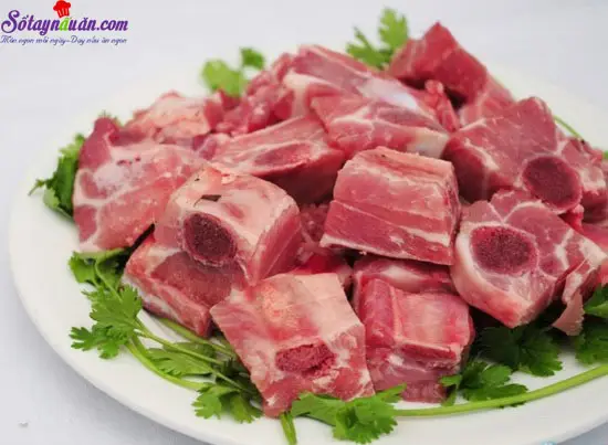 c&aacute;ch nấu sườn chua ngọt 1