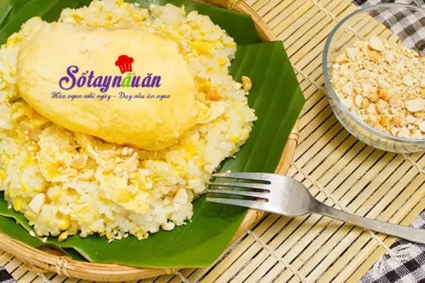X&ocirc;i đậu xanh sầu ri&ecirc;ng