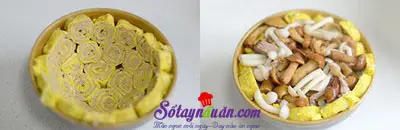 C&aacute;ch l&agrave;m trứng cuộn thịt 5