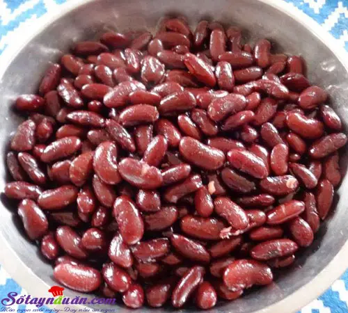 Hướng dẫn l&aacute;m mứt đậu đỏ ngon ngọt đ&oacute;n tết 1