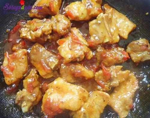 Hướng dẫn l&agrave;m sườn sốt me ngon m&ecirc; mẩn 5