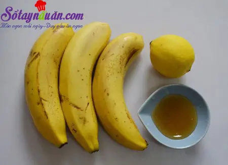 Chuối nướng mật ong