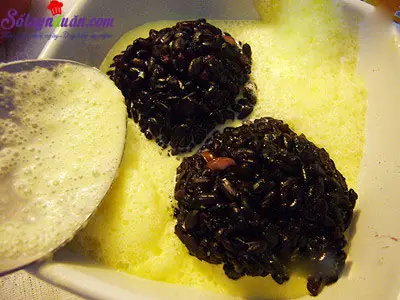 kem xo&agrave;i nếp cẩm 2