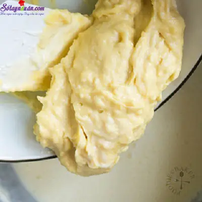c&aacute;ch l&agrave;m cupcake sầu ri&ecirc;ng 6