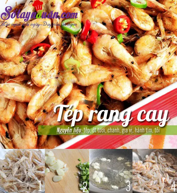 T&eacute;p rang cay dễ ăn 1