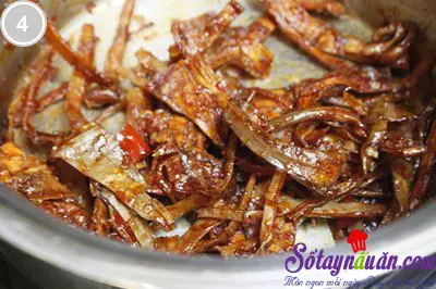 Mực kh&ocirc; sốt me chua 4