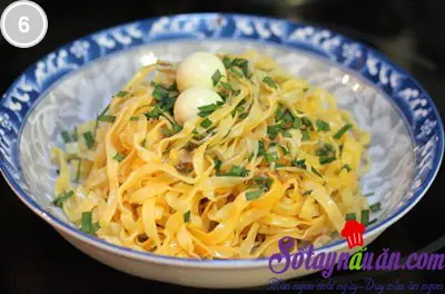 Mỳ trộn g&agrave; x&igrave; dầu 6