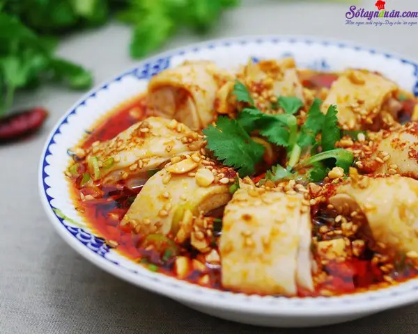 Học cách làm món gà sốt Tứ Xuyên lừng danh