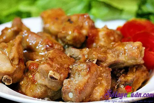 Sườn non sốt me
