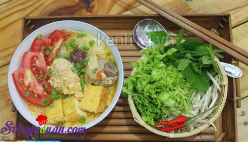 Bún riêu cua tôm
