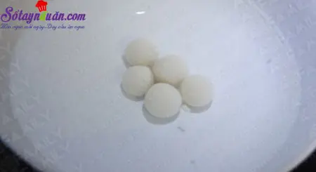 C&aacute;ch l&agrave;m b&aacute;nh tr&ocirc;i chay cực ngon cho Tết H&agrave;n thực 2.3