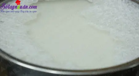 C&aacute;ch l&agrave;m b&aacute;nh tr&ocirc;i chay cực ngon cho Tết H&agrave;n thực 1.3