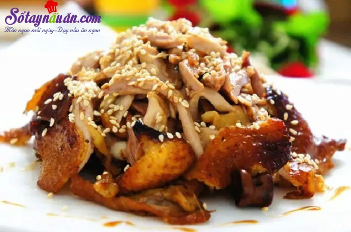 Hướng dẫn l&agrave;m g&agrave; nướng m&egrave; si&ecirc;u hấp dẫn bằng nồi cơm điện kết quả