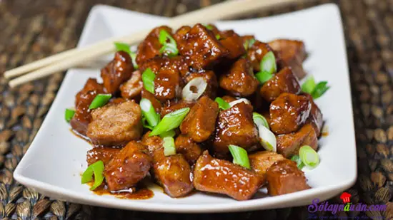 Hướng dẫn cách làm thịt lợn sốt tương thơm ngon khó cưỡng