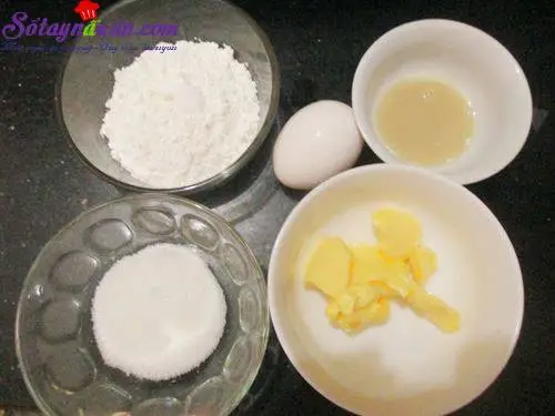 B&iacute; quyết l&agrave;m b&aacute;nh h&igrave;nh s&ograve; Madelein thơm ngon từng miếng nguy&ecirc;n liệu