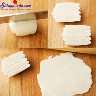 C&aacute;ch l&agrave;m b&aacute;nh bao chi&ecirc;n nh&acirc;n lạp xưởng ngon tuyệt hảo 8