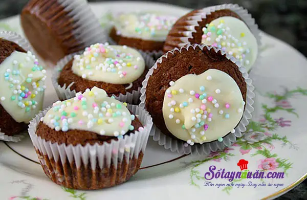 C&aacute;ch l&agrave;m b&aacute;nh brownie cực ngon v&agrave; xinh xắn kết quả