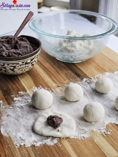 c&aacute;ch l&agrave;m b&aacute;nh gạo kiểu h&agrave;n quốc 3
