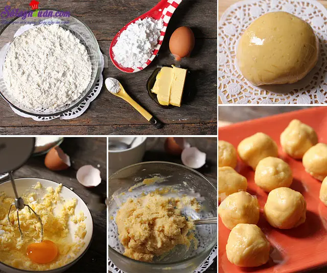 c&aacute;ch l&agrave;m b&aacute;nh melon pan ngon tuyệt 2