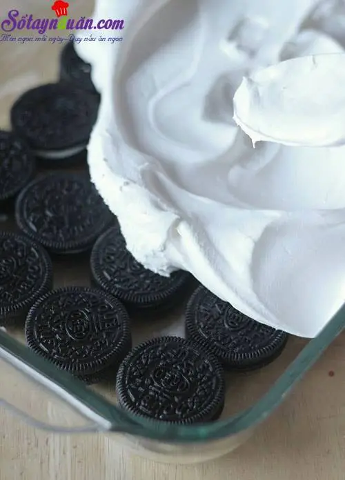 c&aacute;ch l&agrave;m kem oreo 3
