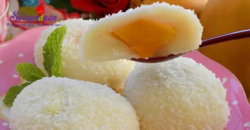 C&aacute;ch l&agrave;m mochi hoa quả dẻo thơm m&aacute;t l&agrave;nh kết quả